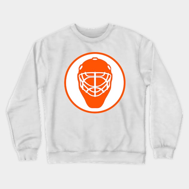 HOCKEY GOALIE MASK Crewneck Sweatshirt by HOCKEYBUBBLE